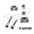 Gotoh RG105-RG130 string retainer vintage style chrome