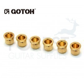 Gotoh TLB1 guitar string ferrules Tele style gold set of 6