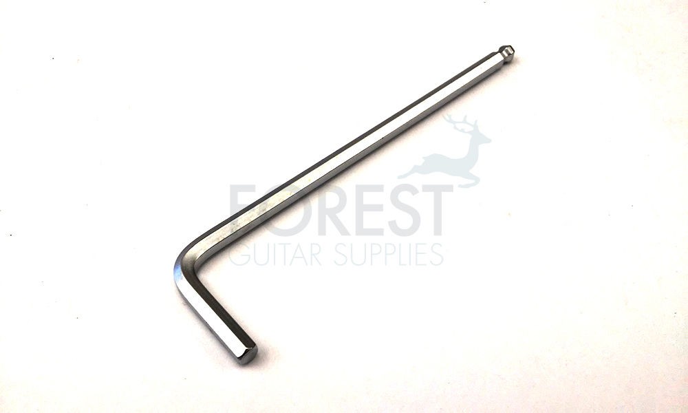 Set of 2 Musiclily Basic 3/16 inch Guitar Bass Truss Rod Hex Wrench Allen Key Ball End Adjustment Tool for Mexico Fender