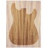 Guitar top bookmatched Zebrawood, unique stock 72