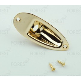 HJ101 ST style guitar jack plate Gold