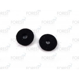 Strap pin felt washer black, set of 2 PF10
