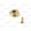 Bass guitar string retainer 7 mm height, gold finish HS032