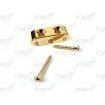 Bass guitar string retainer, gold finish HS503