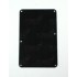 St style guitar back spring cover plate black ABS