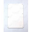 Strat style guitar back spring cover plate white ABS