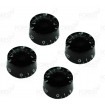 Gibson ® speed style guitar knob 4 set black / white letters, USA inch size
