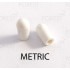 Gibson Epiphone Les Paul toggle switch tip white metric