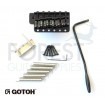 Gotoh GE101TS Tremolo bridge for Strat guitar vintage style, black, STEEL BLOCK