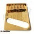 Gotoh GTC201 Tele style guitar bridge, brass saddle, gold