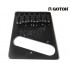Gotoh GTC201 Tele style guitar bridge, brass saddle, black