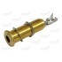 Guitar Jack Output stereo 6.3 mm Barrel style gold