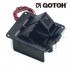 Gotoh BB04W screwed Battery box for 2 x 9V batteries, with mounting screws