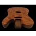 Tele rear routed style electric guitar body highly book matched flamed Makore top / Spanish Walnut, unique