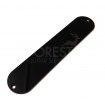 Tele rear routed style control back cover plate black acrylic