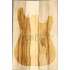 Guitar top bookmatched Spalted maple 4A grade, unique stock 426