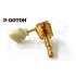 GOTOH SD510-SL 3L+3R guitar machine heads, tuners gold vintage style