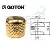 Gotoh VK3 dome metal Knob gold 19 mm