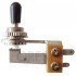 3 Way Toggle Switch angled Gibson style, chrome